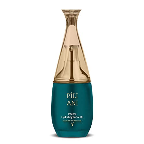 Pili Ani Intense Hydrating Facial Oil Serum - All-Natural Face Moisturizer and Hydrating Elemi and Pili Essential Oils - Skin Care for Intensive Moisture, Nourishment, and Hydration