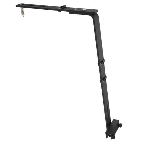 Équipement de fixation pour lampe de bac à poissons noir en aluminium