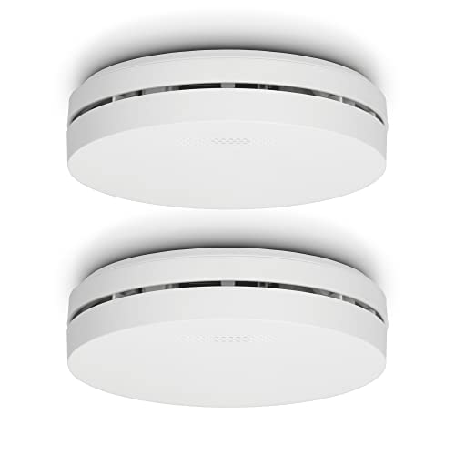 Alecto SA300 Duo - Kompakter Design-Rauchmelder mit 10-Jahres-Batterie -...