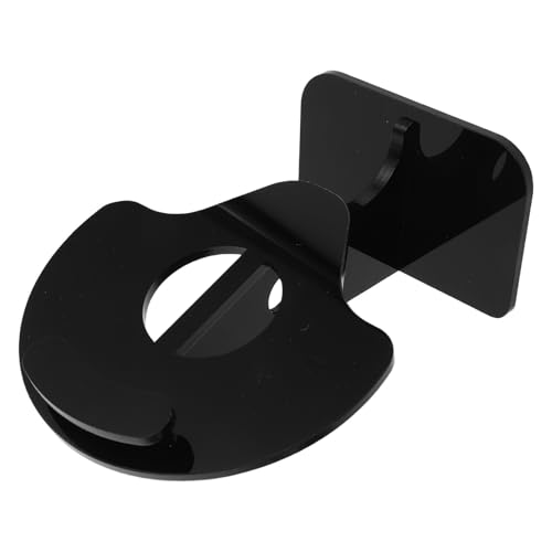 Soporte auriculares acrílico curvo FOMIYES: elimina el desorden y protege tus cascos en la mesa