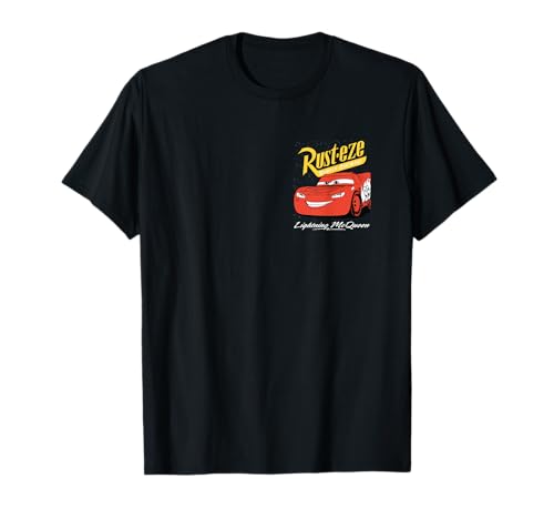 Disney Pixar Cars Lightning McQueen Vintage Rusteze T-Shirt