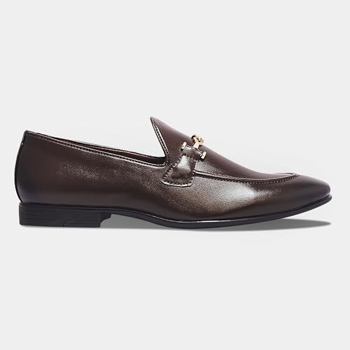 Image of Rosetto Romero Command Classic Dress Penny Loafers For Men