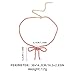 CETVLY Unique Rhinestone Bow Pendant Bling Crystal Choker Pendant Necklace Chic Boho Bow Tie Necklace for Women Unisex,Cute Dainty CZ Y2K Necklace Statement Vintage Jewelry (silver)