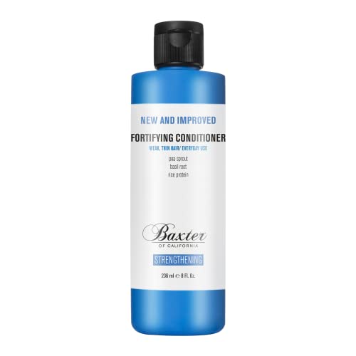 Baxter of California Daily Fortifying Conditioner - Strengthens Scalp & Shines Hair - Men Shower Supplies 236ml