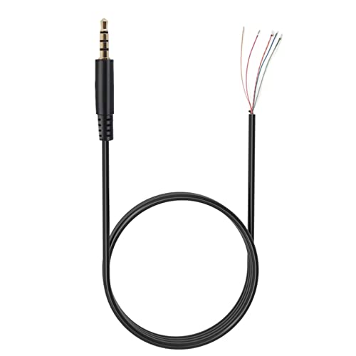 Cable para audífonos QMQJIA 3.5 mm para Cloud II Revolver S miniatura 1