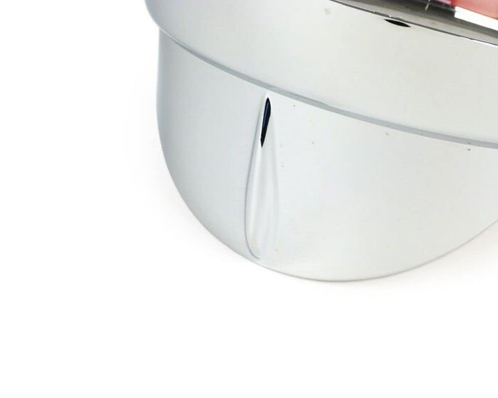 MOTO NOSTRA Scheinwerferzierring mit Schirm chrom für Vespa LX50-150, GTV, GT60 125-300