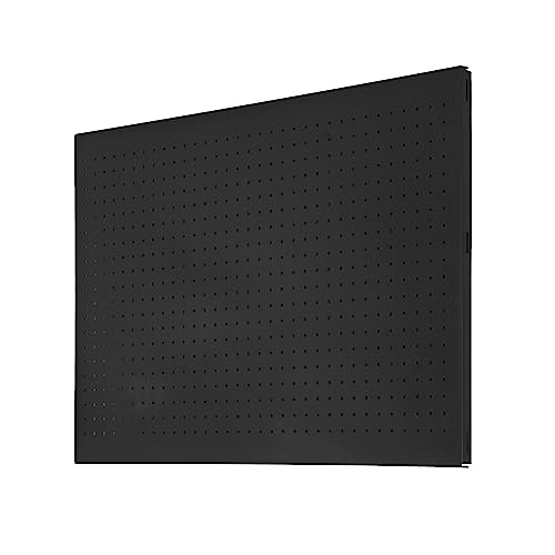 Cofan Panel de herramientas | Tablero perforado | Pared de herramientas de acero | Incluye 8 ganchos y material de fijación | 2 Medidas (120_x_60_cm)