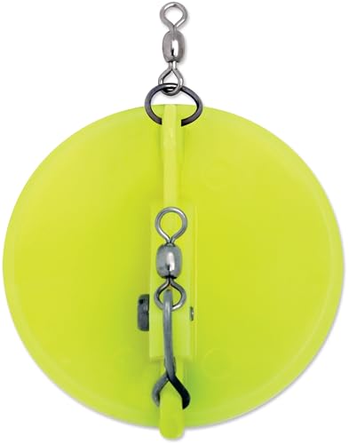 Luhr Jensen 3/0 Dipsy Diver 2-1/4' Chartreuse/White Bottom