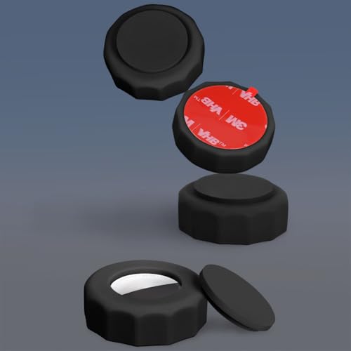 AXF-Fertiges Produkt-4PCS Schwarz-Silikon Kleine Runde Paste wasserdichte Schutzhülle