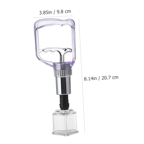 Ipetboom 1 set Bomba Manual de Ventosa para Terapia de Ventosas en Casa, Kit para Aliviar Dolor de Espalda, Cuello y Piernas, Masaje para Mejorar la Circulación miniatura 2