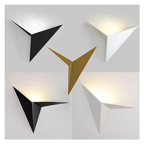 Iluminación de pared LED de diseño nórdico minimalista y forma de triángulo elegante. 2