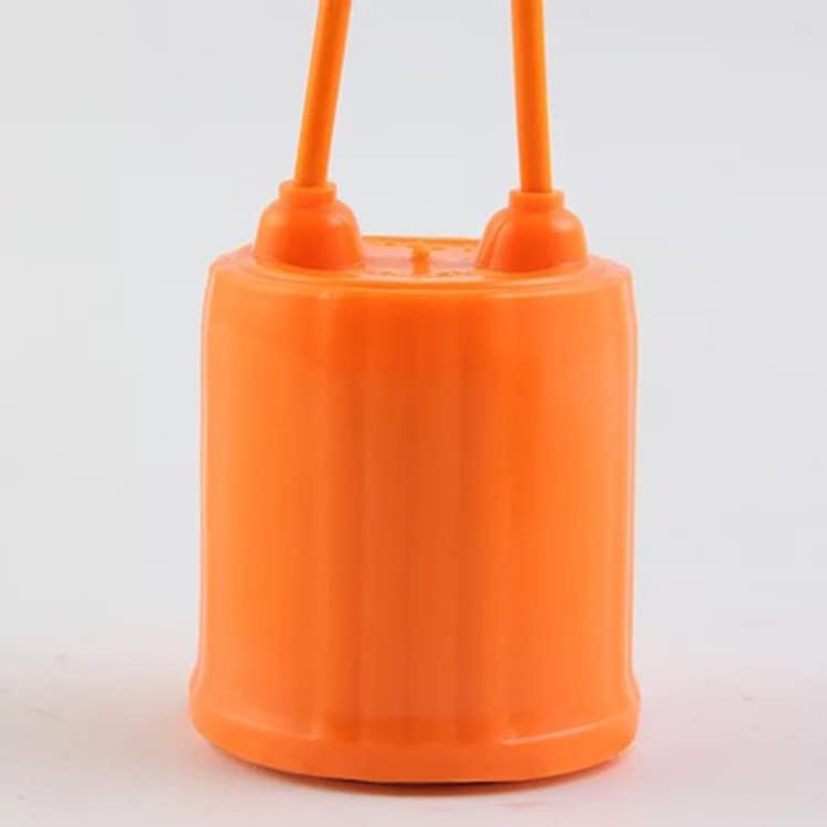 Porta della Lampadina Base Lampada in Ceramica, Nucleo in Rame in PVC - Kit Accessorio Adattatore Lampada Kit Ceramic Vite Ceramic with Filo Giallo e27