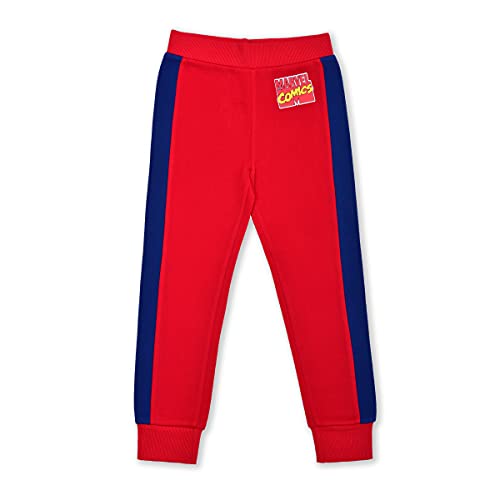 Marvel Comics Avengers Boys Hoodie And Jogger Pants Set For Toddlers And Little Kids – Red/Navy #TOP3