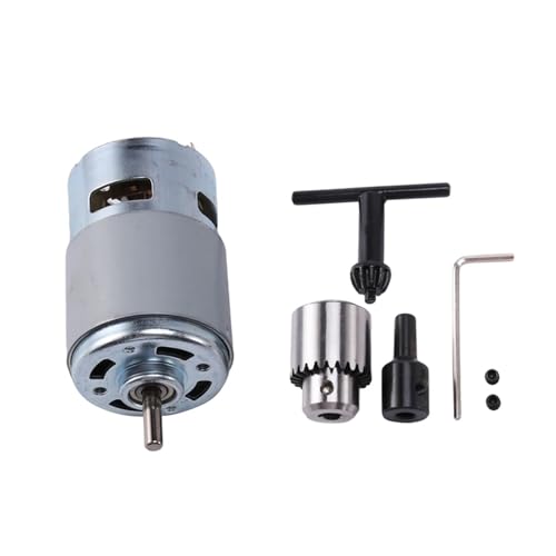 Taladro de arranque electrónico Dc 12-24V 775 con mandril miniatura 2