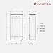 Ariston, Velis Wifi, Termo Eléctrico, Capacidad 100 Litros, 230 V, 3626329, Color...