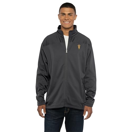Vantage Apparel Full Zip Jacket, Arizona State Sun Devils, 5XL