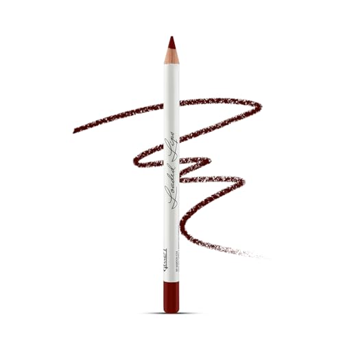 Image of Glam21 Loaded Lips Matte Lip Liner For Clean Contoured Lip | Creamy, Easy Slide Formula | Renders Perfect Pout & Long-Lasting | Waterproof | Transfer-Proof Matte Finish | One-Stroke Color Application | Non-Drying | 1.1gm | My Maroon