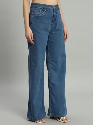 Image of ADBUCKS Flared Jeans for Women High Waisted Bell Bottom Trendy Stretchy Flare Jeans
