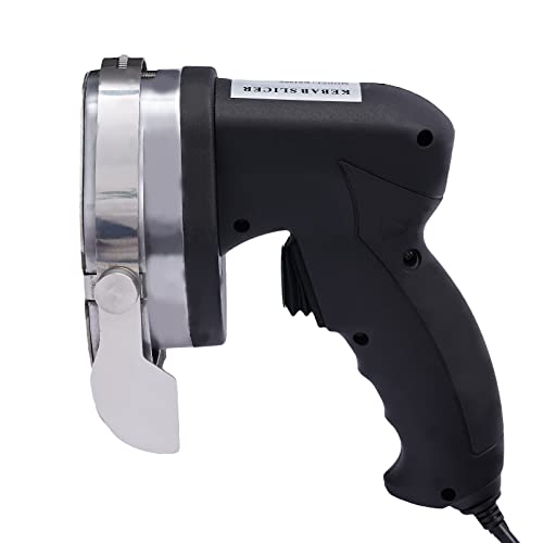 YIYIBYUS Professional Wireless Electric Shawarma Doner Kebab Knife, Electric Shawarma Doner meat Kebab Slicer Blade Gyros Carver Gyro Cutter, 0.5 Thinnest Kebab Slicer, for Shawarma