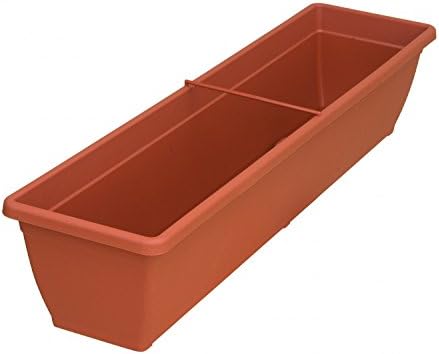 Blumenkasten Aqua Green Plus – Inkl. Bewässerung & Wasserstandsanzeiger, Farbe: Taupe, Länge: 60 Cm