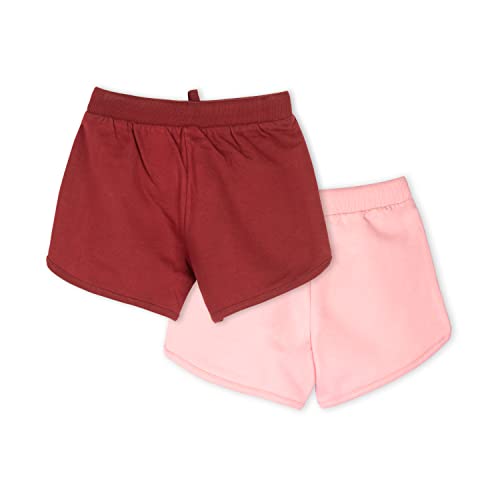 Image of Real Basics Premium Cotton Printed Shorts for Girls (Pack of 2)
