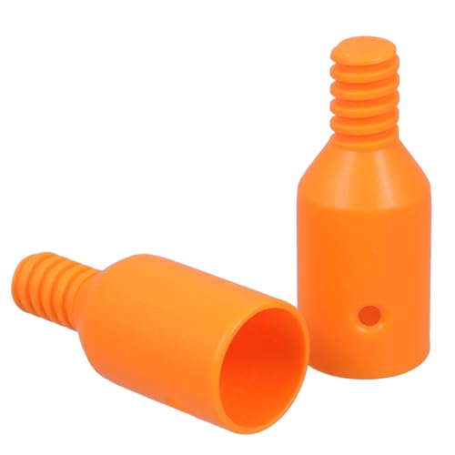 BCOATH 2pcs Broom Handle Adapter for Mop and Broom Cleaning Tools Plastic Threaded Connector Threaded for Household Use