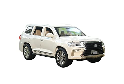 Objets de collection classiques : la voiture miniature Lexus LX570 1:24 en métal