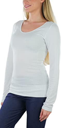 Image of ToBeInStyle Women's Classic Long Sleeve V-Neck Pullover Sweater