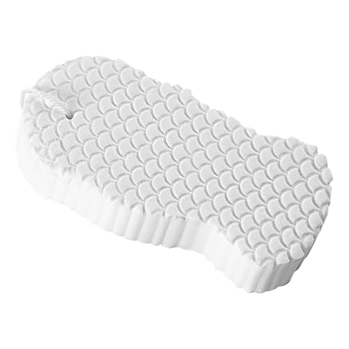Esponja de baño – Exfoliante para cuerpo de ducha, esponja suave – Removedor de piel muerta suave para mujeres y hombres, accesorio reutilizable para el cuidado diario de la piel y relajado Badrouti