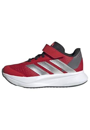 adidas Mixte Enfant Duramo SL2 Hook and Loop Shoes Kids, Better Scarlet/Silver met./Lucid Red, 32 EU