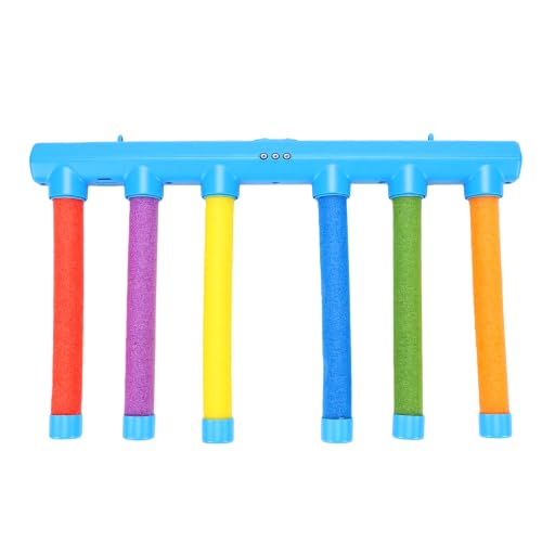 Juego Drop Sticks azul de 28x35cm con control remoto para entrenar reflejos en interiores