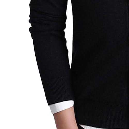 Men's V Neck Button Down Sweaters Lightweight Long Sleeve Knitted Men Cardigan Casual Cable Knit Knitwear Cardigans4