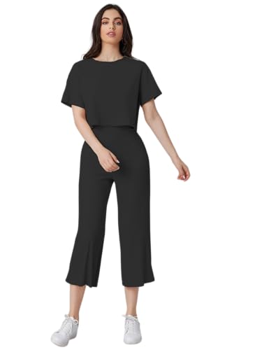 Image of Leriya Fashion Co-ord Set for Women Stylish - Trendy Korean Summer Travel Outfit | Lightweight Two Piece Dress for Beach & Holiday Look | Casual Style Textured Dress for Woman