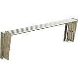 Kleiderstange Zur Wandmontage Klappbar Akkordeon Trockengestell Scherenwäschetrockner Platzsparender Trockner Wäschreck Mit (Color : 304 Stainless Steel, Size : 60cm)