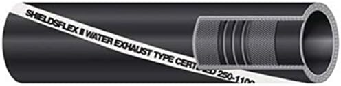 Shields Hardwall Exhaust/Water Hose, 4" X 4'