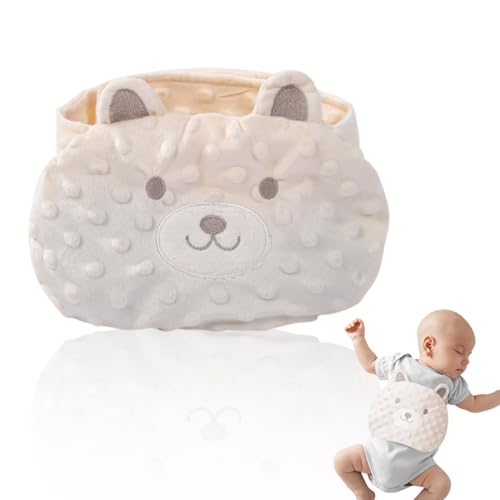 MOLZINY Wärmflasche Anti-Kolik Gürtel beheizte Tummy Wrap Wärmekissen für Mikrowelle Wärmflasche Baby-Gürtel mit beruhigender Wärme,...