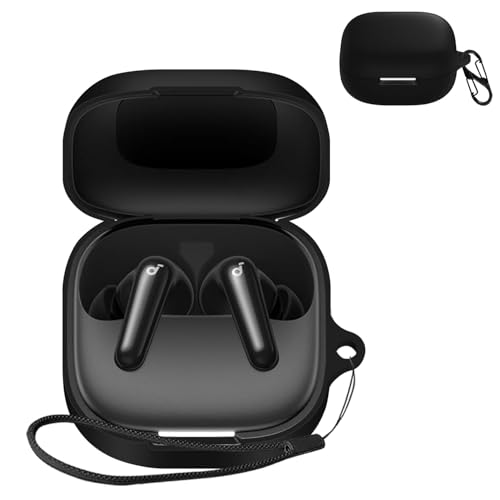 For Anker Soundcore P31i P[X [HVUYAL] h~p̃tbN𓋍ڂ y LYh~ ho ɂ _炩ȃVJQ̃X|[cN[ȃfUC Ռ z X \tg P[XJo[ h~ی(ubN)