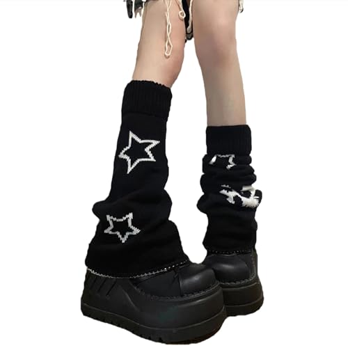 Image of CHIC DIARY Y2K Leg Warmers for Girls Women Kawaii Legs Warmer Harujuku Lolita Accessories Gothic Long Sock Ankle Warmers