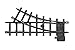 Lionel 711832 Trains - Ready to Play Left & Right Interchange Track Pack, Switch