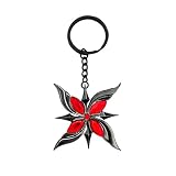 OfficialOtaku Arlecchino The Knave Cosplay Pendant Necklace Jewelry Keychain Accessories (Keychain)