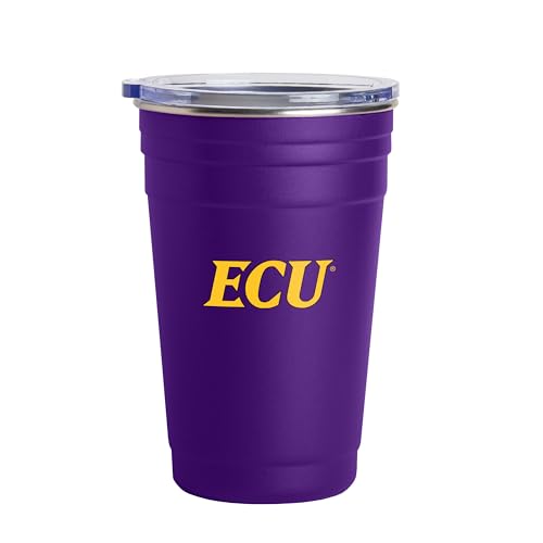 Image of Logo Brands NCAA 22 oz Stainless Steel Tailgate Cup -Double Wall Vacuum-Sealed Durable For Hot & Cold Drinks, Perfect for Gameday & Tailgating