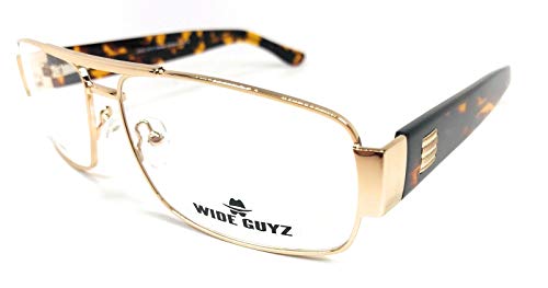 Wide Guyz Shank Yellow Gold 60-15-150mm For The Large Man (Yellow Gold Tortoise)