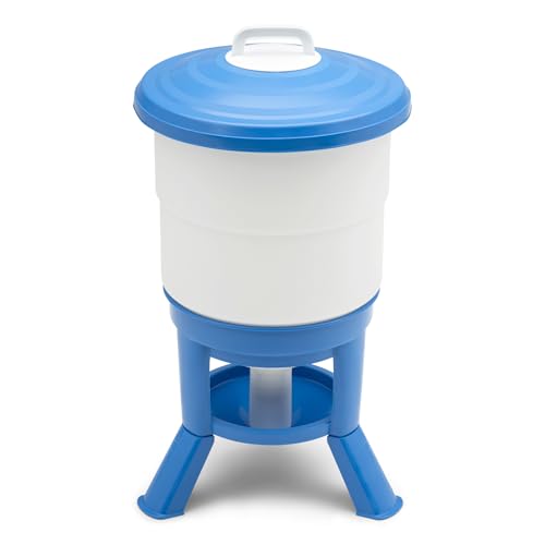 Agrarzone Geflügeltränkeimer 50 L mit Füßen - robuste Hühnertränke mit Tragegriff - automatische Wasserzufuhr - Geflügeltränke für Hühner, Enten & Geflügel Agrarzone Geflügeltränkeimer 50 L mit Füßen - robuste Hühnertränke mit Tragegriff - automatische Wasserzufuhr - Geflügeltränke für Hühner, Enten & Geflügel