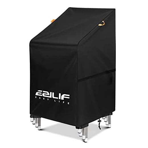 Ezilif Garden Chair Covers,420D Oxford Heavy Duty waterproof Chair covers outdoor, Windproof Anti-UV Patio Stacking Chair Cover with Drawstring for Outdoor Patio Garden,70x70x80/120cm