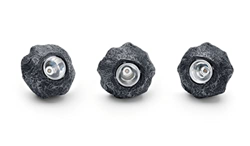 Pontec PondoStar LED Rocklight Set 3 dissimuler éclairage bassin avec spots pierres