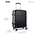 Kono Maletas de Viaje Mediana Rígida ABS 65cm Maleta Mediana Equipaje de Mano con 4 Ruedas y Cerradura de Combinación TSA Imagen de Kono Maletas de Viaje Mediana Rígida ABS 65cm Maleta Mediana Equipaje de Mano con 4 Ruedas y Cerradura de Combinación TSA