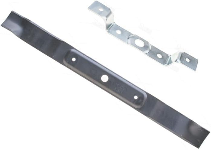 62 CM Lawnmower Mulching Blade + Holder Compatible with Mountfield 625M 725M R25 RM25M MR725 RM25