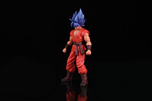 Dragon Ball Super - Dragon Stars Super Saiyan Blue Kaioken X10 Goku Figure (Series 6) #TOP3