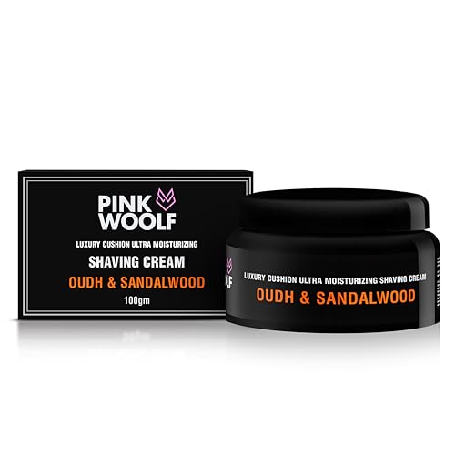 Sandalwood Shaving Cream for Men & Women – Rich Lather for Sensitive Skin, Razor Burn Relief, Hydrating Wet Shave Cream for Safety Razor & Cartridge | 3.3 oz