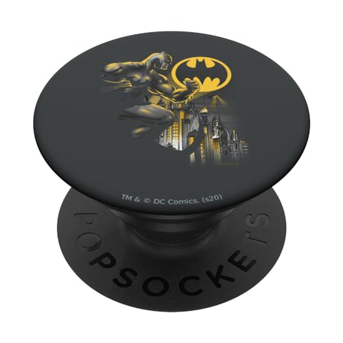 Image of Batman Bat Signal with Batman PopSockets Swappable PopGrip
